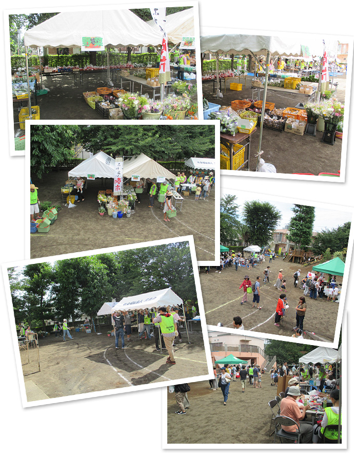 平成３０年度北ノ台ふれあい朝市（夏）