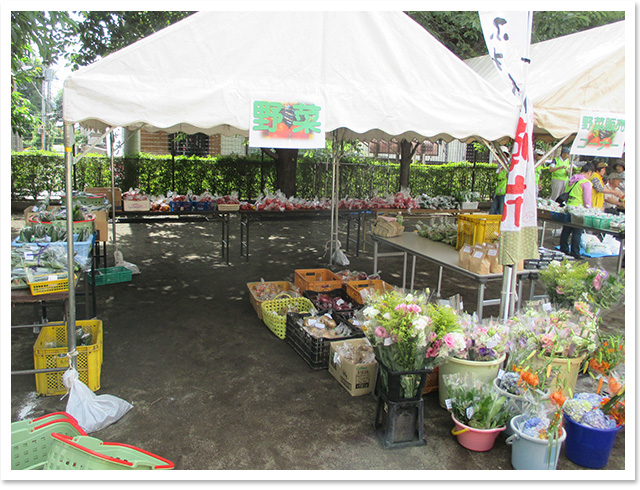 平成３０年度北ノ台ふれあい朝市（夏）