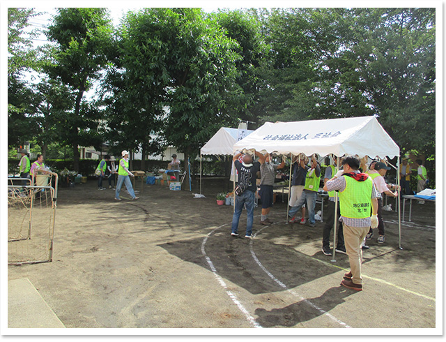 平成３０年度北ノ台ふれあい朝市（夏）