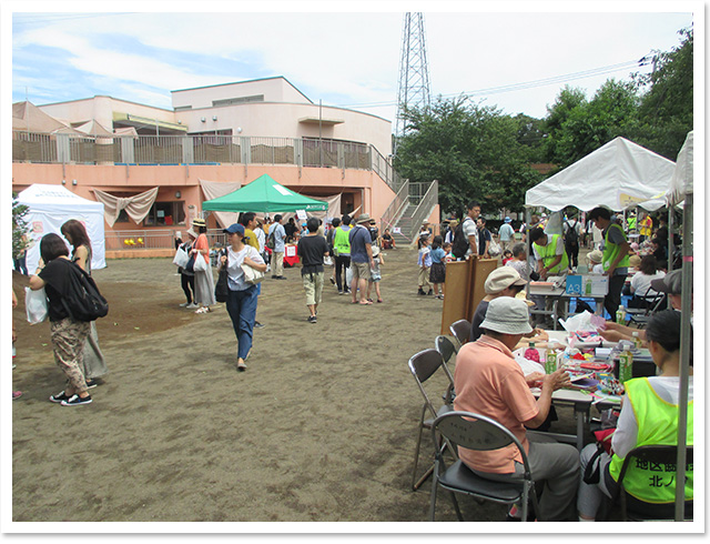 平成３０年度北ノ台ふれあい朝市（夏）